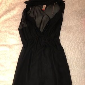 Black tank dress